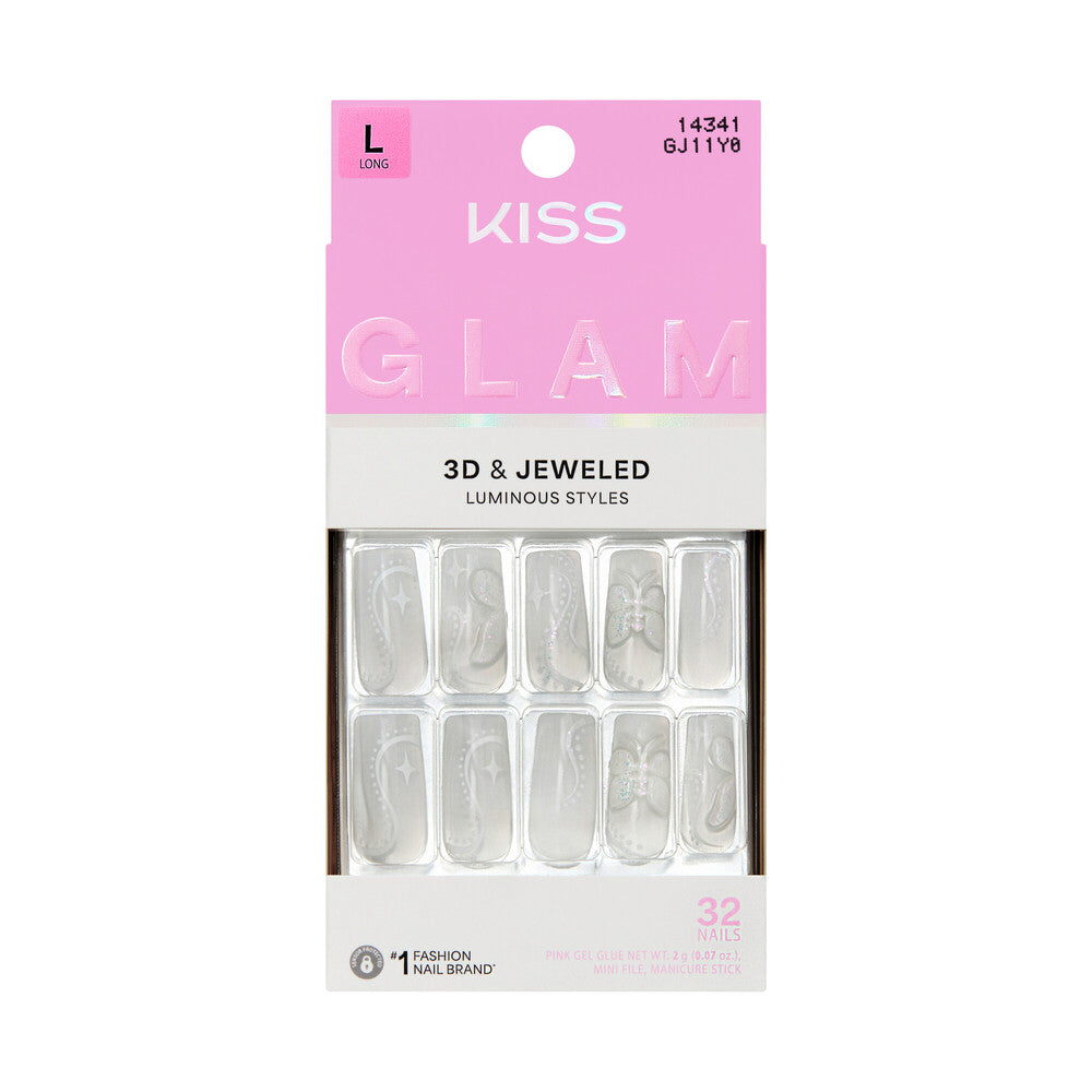 Kiss Glam Jeweled Nails