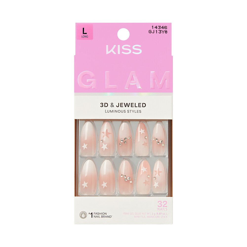 Kiss Glam Jeweled Nails