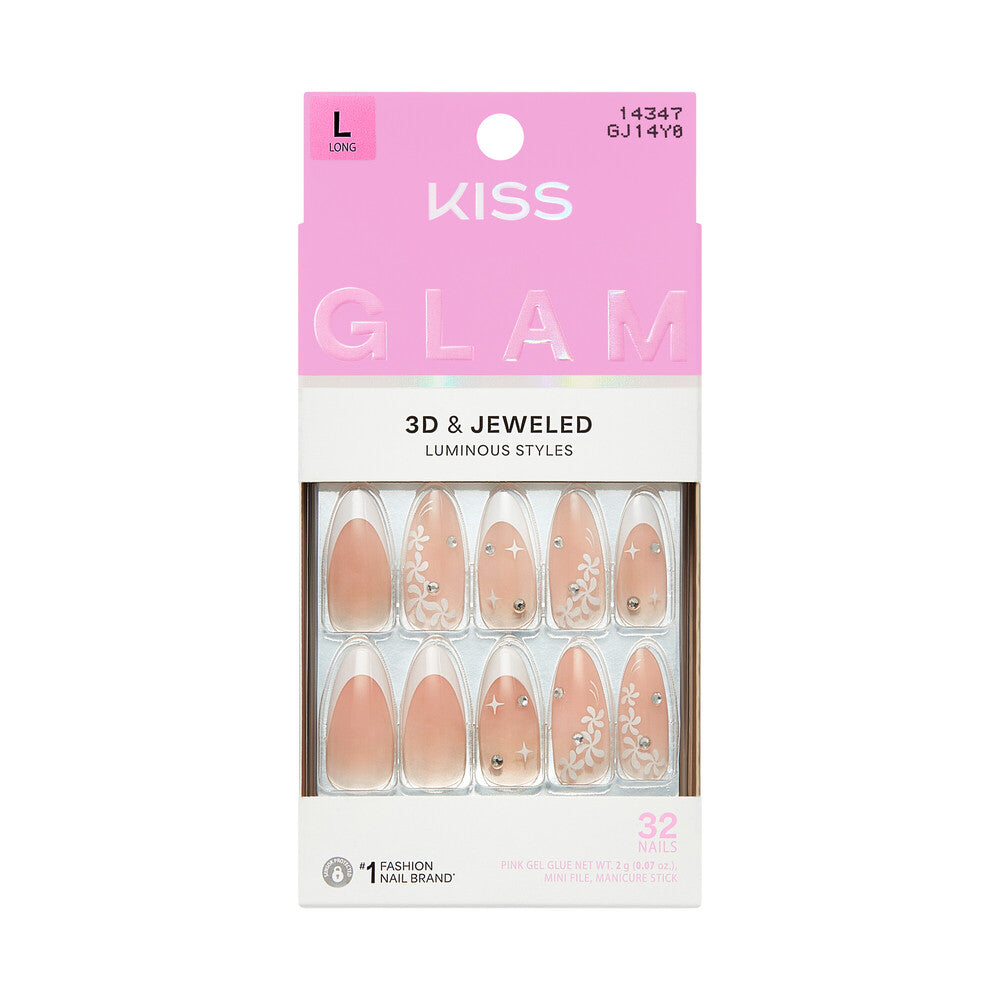 Kiss Glam Jeweled Nails