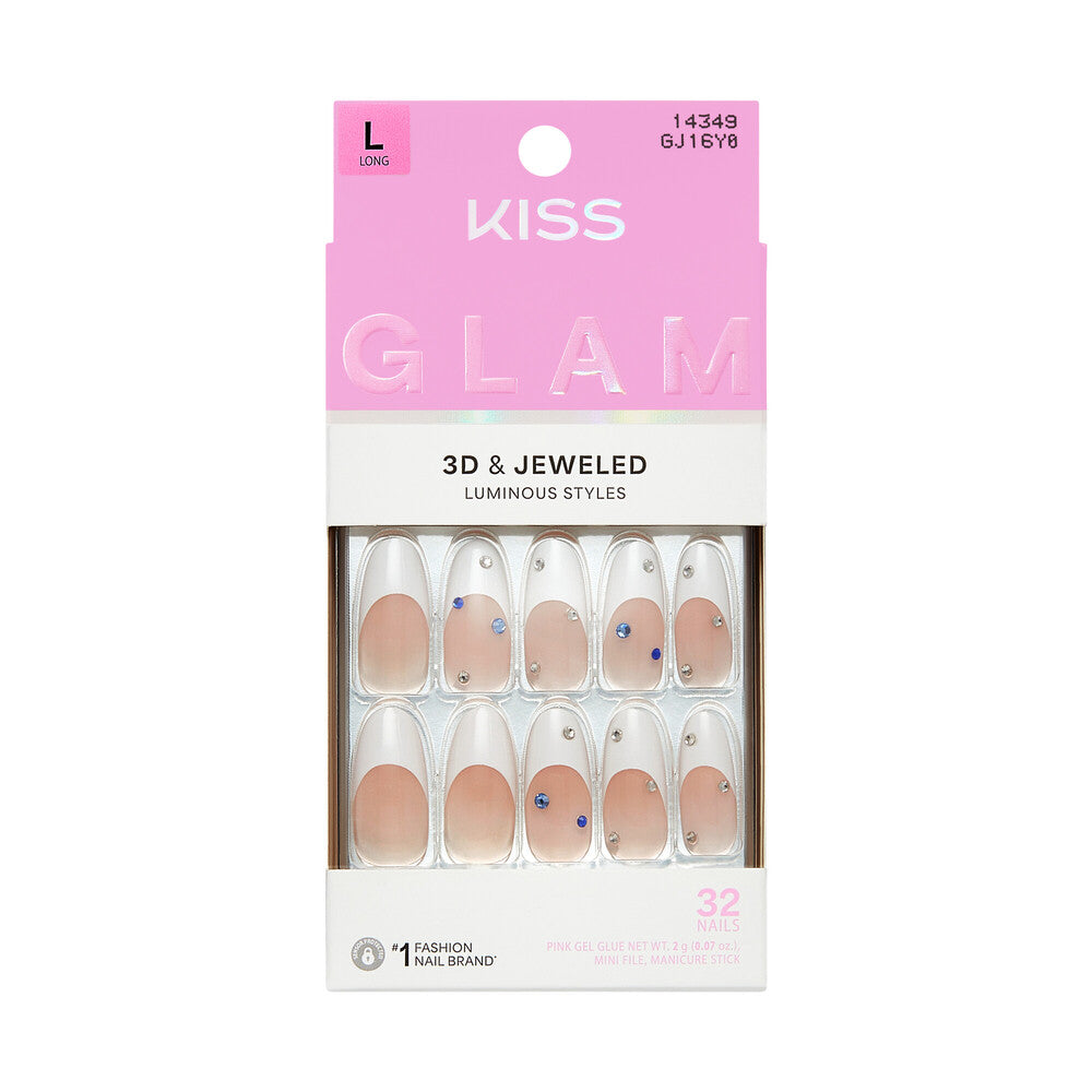 Kiss Glam Jeweled Nails