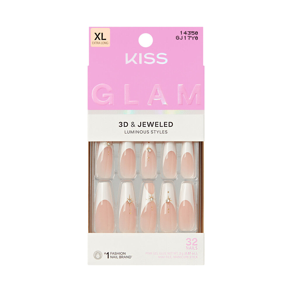 Kiss Glam Jeweled Nails