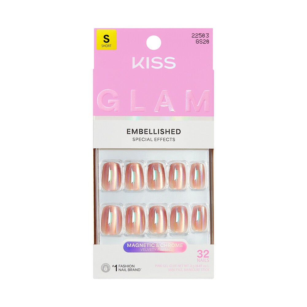 Kiss Glam Embellished Nails