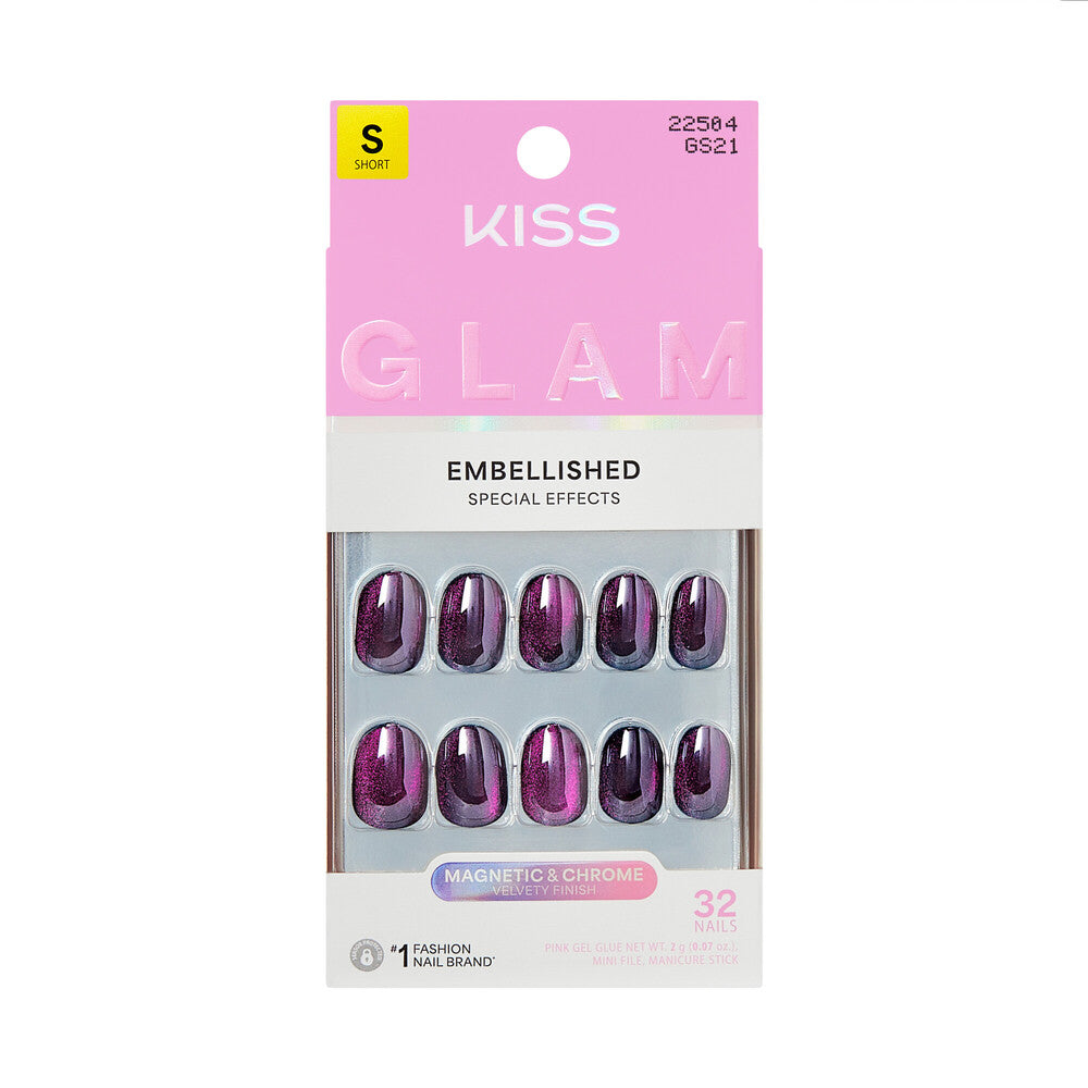 Kiss Glam Embellished Nails