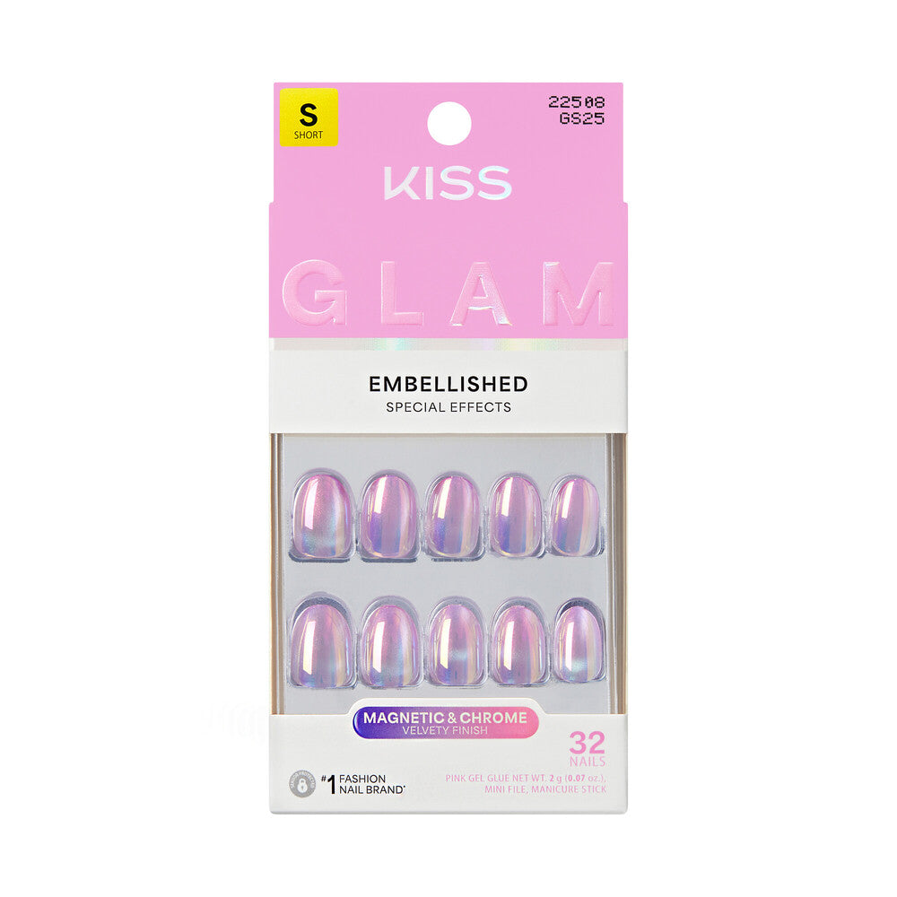 Kiss Glam Embellished Nails