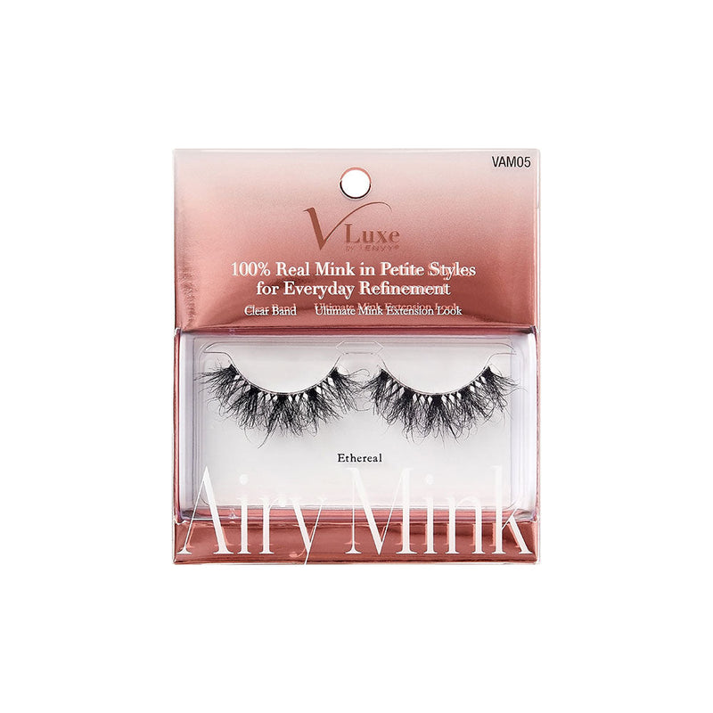 Kiss V-Luxe by iEnvy Airy Mink Lashes