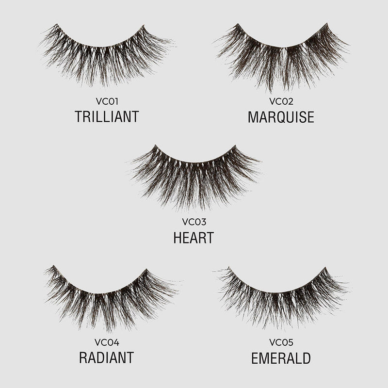 Kiss V-Luxe by iEnvy Crystal Glow Brilliant-Cut Lashes