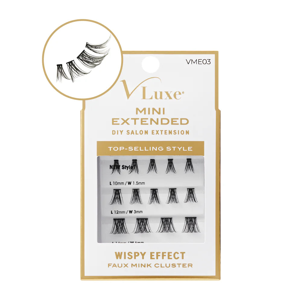 Kiss V-Luxe by iEnvy Faux Mink Lash Cluster Mini Extended