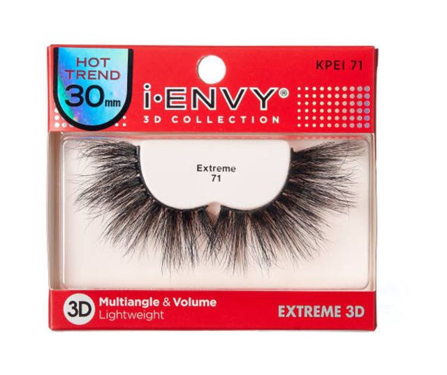 Kiss i•ENVY 3D Collection Eyelashes - EXTREME 3D