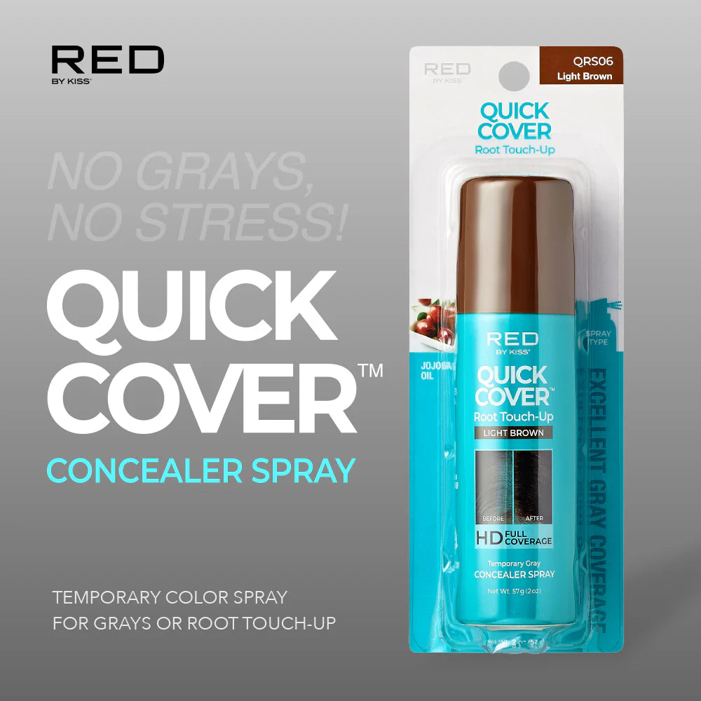Red By Kiss Quick Cover Root Touch Up Spray
