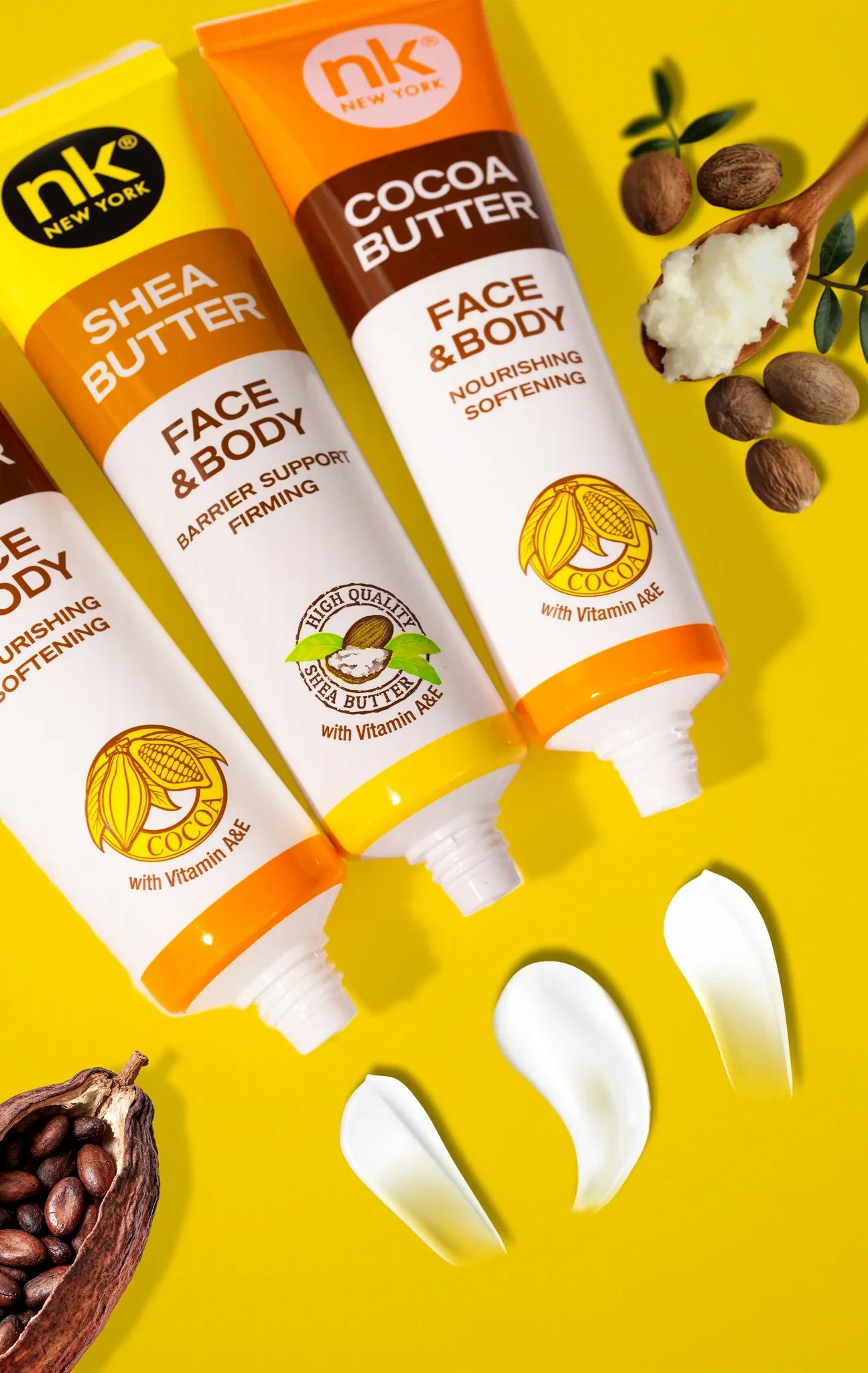 Nicka K New York Shea butter / Cocoa butter Face & Body Cream 3.39oz