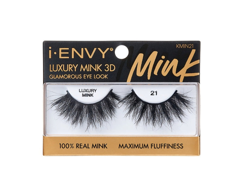 Kiss i•ENVY Luxury Mink 3D Eyelashes