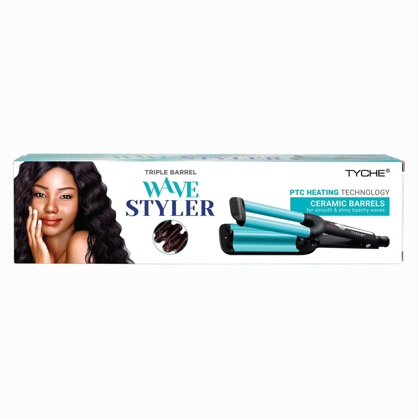 Nicka K New York Tyche Triple Barrel Wave Styler #HRTW01