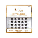 Kiss V-Luxe by iEnvy Extended Faux Mink Cluster Lashes