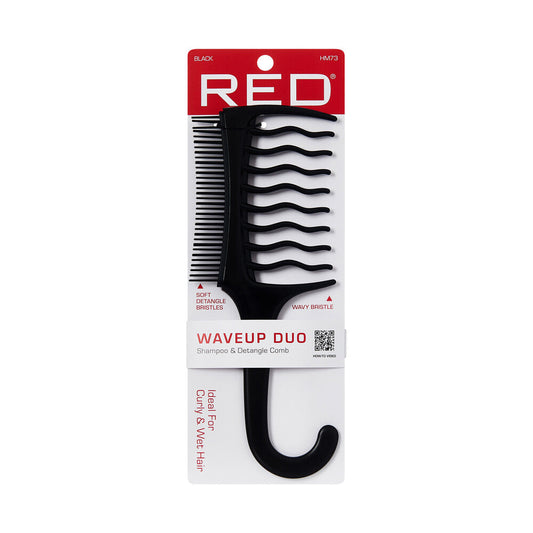 Red by Kiss Waveup Duo Shampoo & Detangle Comb