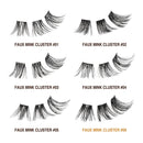 Kiss V-Luxe by iEnvy Extended Faux Mink Cluster Lashes