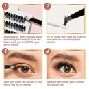 Kiss V-Luxe by iEnvy Faux Mink Volume Extension Cluster Lashes