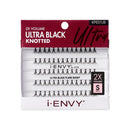 Kiss i•ENVY 2X Volume Ultra Black Knotted Flare Lash Short