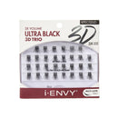 Kiss i•ENVY 2X Volume Ultra Black 3D Trio Lash Medium