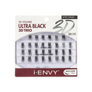 Kiss i•ENVY 2X Volume Ultra Black 3D Trio Lash Long