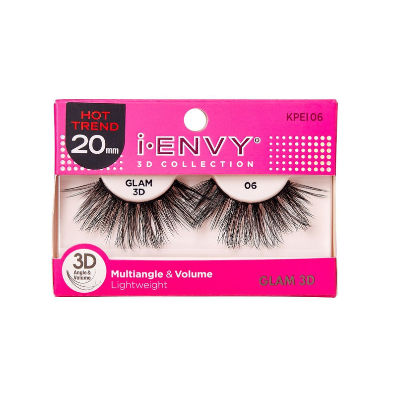 Kiss i•ENVY 3D Collection Eyelashes - GLAM 3D