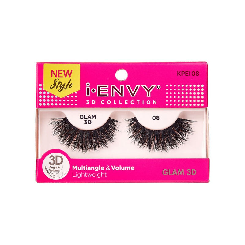 Kiss i•ENVY 3D Collection Eyelashes - GLAM 3D