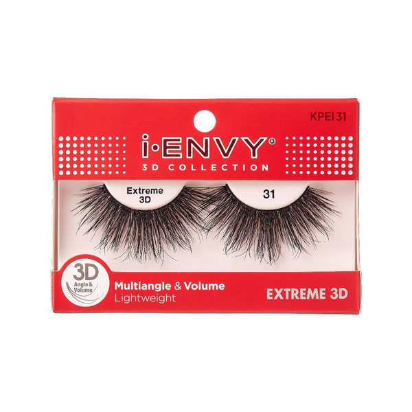 Kiss i•ENVY 3D Collection Eyelashes - EXTREME 3D