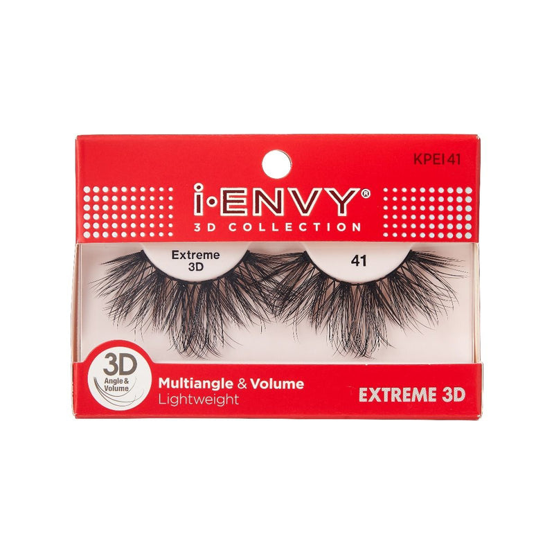 Kiss i•ENVY 3D Collection Eyelashes - EXTREME 3D