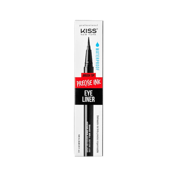 Kiss New York Professional Brush Tip Precise Ink Eyeliner - #KE01