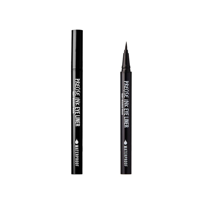 Kiss New York Professional Brush Tip Precise Ink Eyeliner -