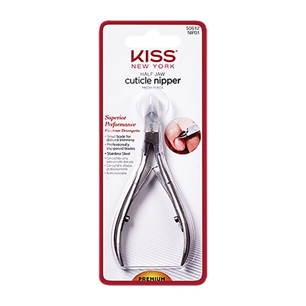 Kiss New York Half Jaw Cuticle Nipper #NIP01