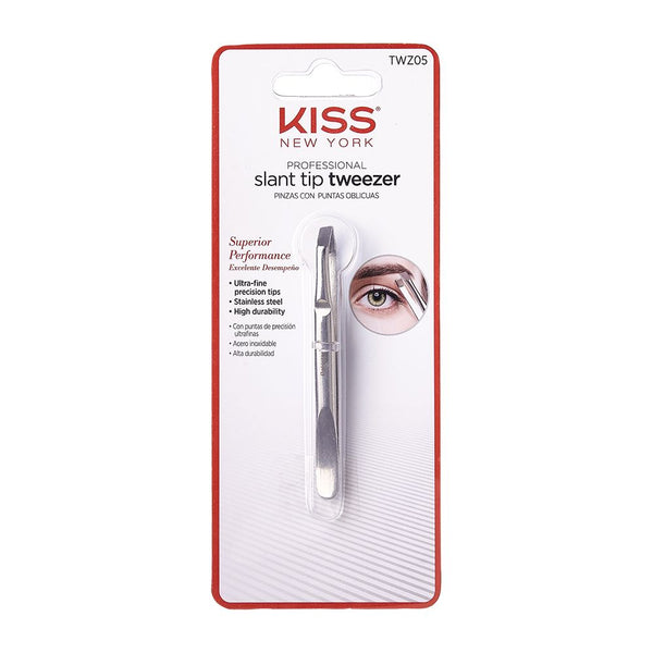 Kiss New York Professional Slant Tip Tweezer #TWZ05