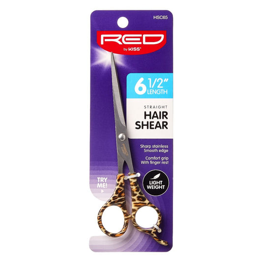Red by Kiss Straight Hair Shear 6 1/2" #HSC65