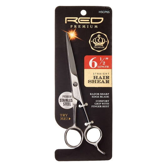 Red Premium Straight Hair Shear 6 1/2" #HSCP65