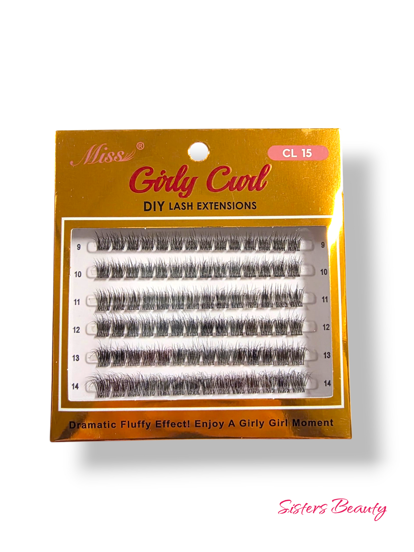 Miss Lashes Girly Curl DIY Lash Extension