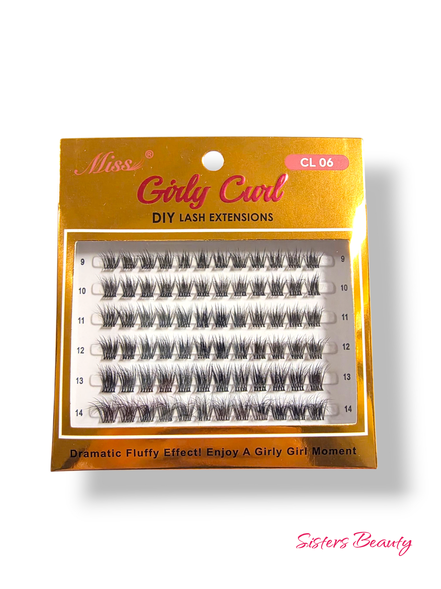 Miss Lashes Girly Curl DIY Lash Extension