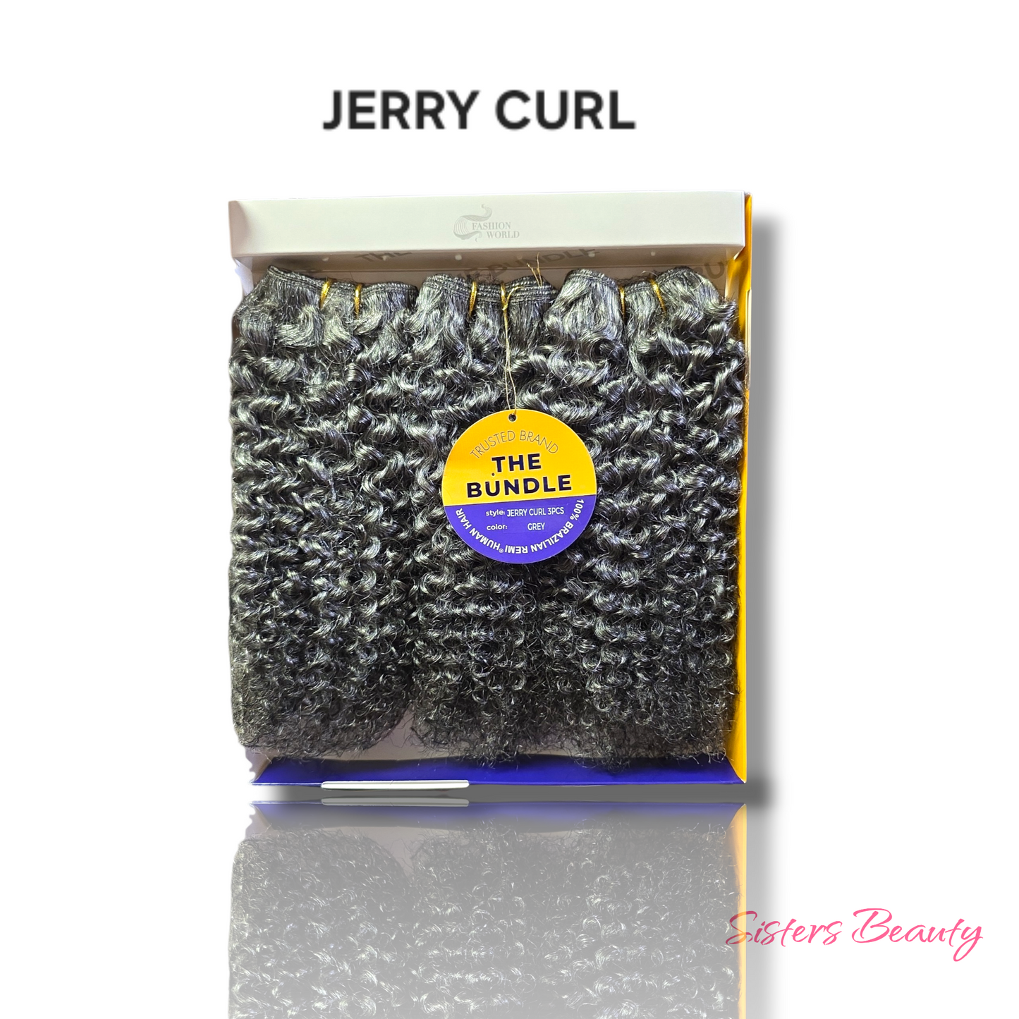 THE BUNDLE 100% Brazilian Remi - JERRY CURL 3PCS