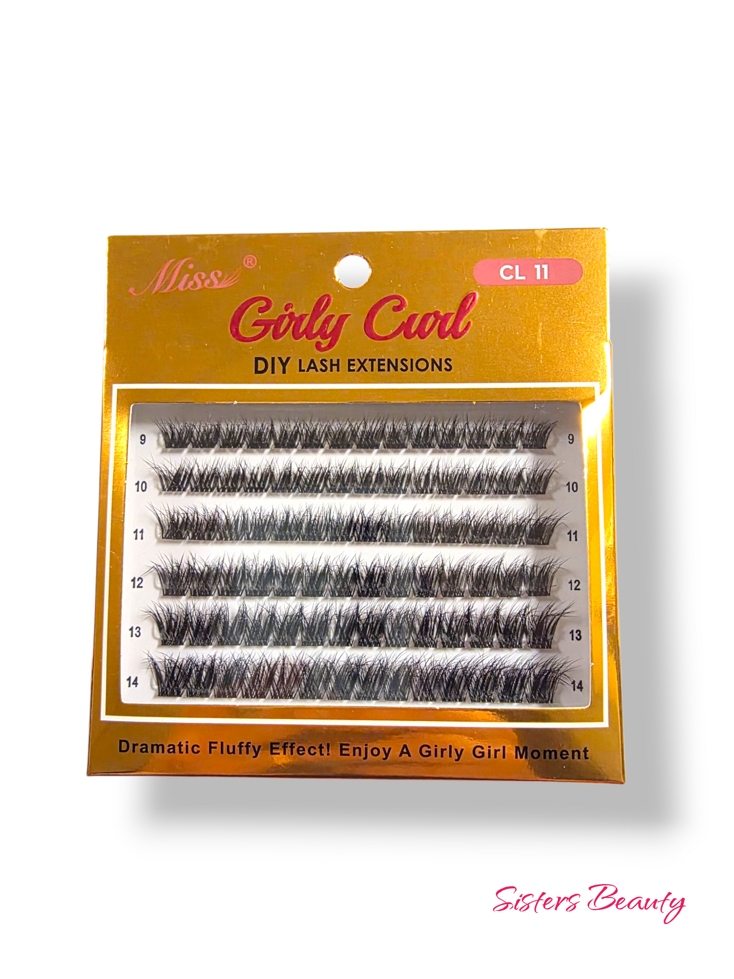 Miss Lashes Girly Curl DIY Lash Extension