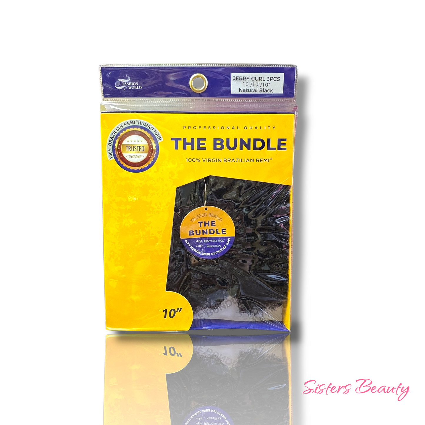 THE BUNDLE 100% Brazilian Remi - JERRY CURL 3PCS