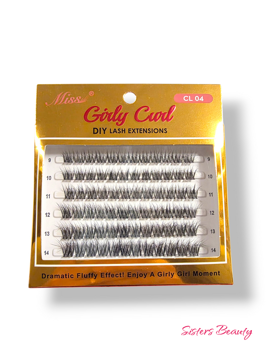 Miss Lashes Girly Curl DIY Lash Extension