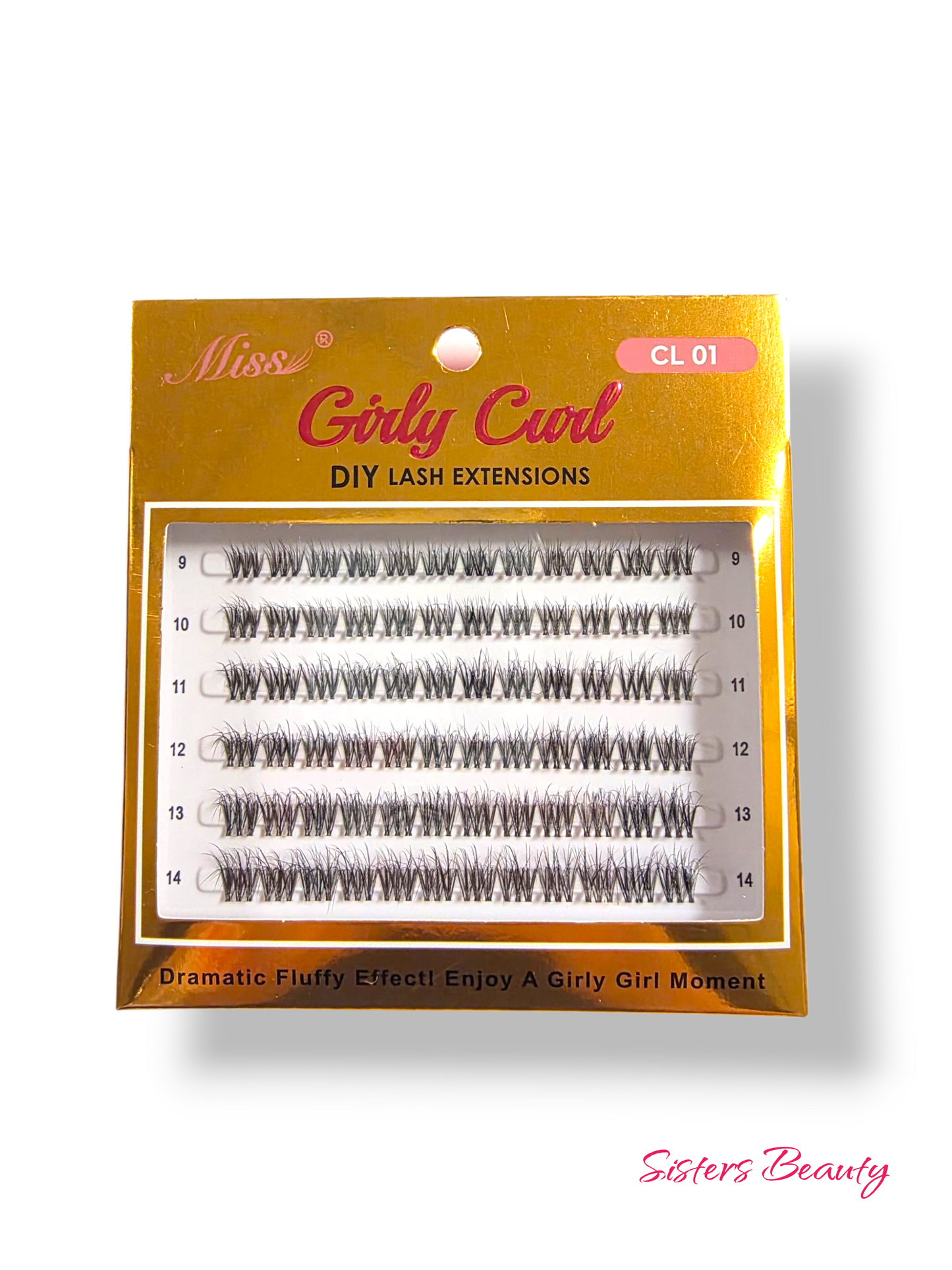 Miss Lashes Girly Curl DIY Lash Extension