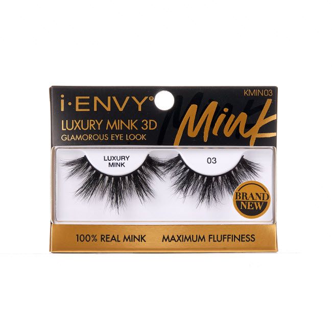 Kiss i•ENVY Luxury Mink 3D Eyelashes