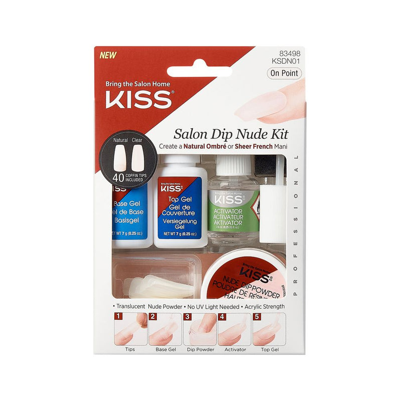 KISS Salon Dip Nude Kit