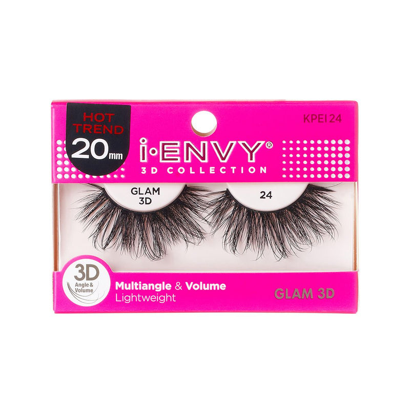 Kiss i•ENVY 3D Collection Eyelashes - GLAM 3D