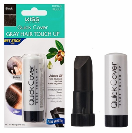 Kiss Quick Cover Gray Hair Touch Up Wet Stick