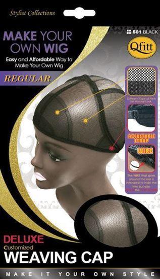 Qfitt Deluxe Customized Weaving Cap #501 Black