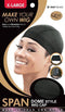 Qfitt X-Large Span Dome Style Wig Cap #5027 Black