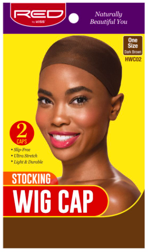 Red by Kiss Stocking Wig Cap #HWC02 Dark Brown
