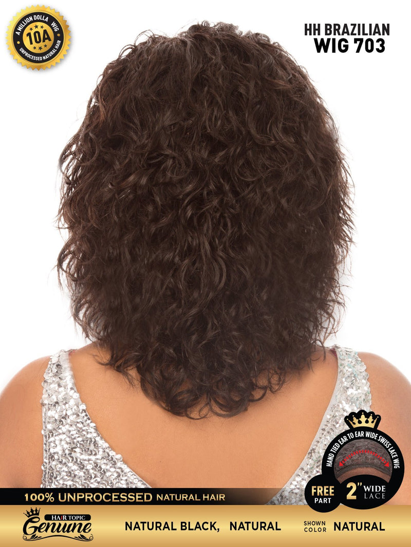 Hair Topic Genuine 10A HH Brazilian Wig 703