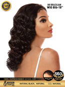 Hair Topic Genuine 10A HH Brazilian Lace 360 Wig 806-18"