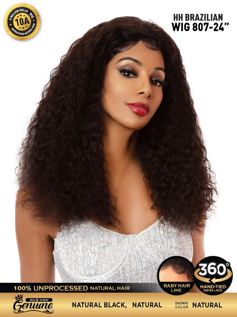 Hair Topic Genuine 10A HH Brazilian Wig 807-24"